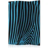 Paravan Zebra Pattern, 3-Delni, Dvostranski