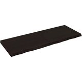 Kupaonska radna ploča tamnosmeđa 160x60x(2-6) cm tretirano drvo | Eponuda.ba