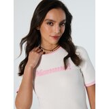 Sinsay Pamučna majica dugih rukava s natpisom | shoptok.hr