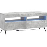  5-dijelni LED TV ormarić Betonska siva Konstruirano drvo - Betonska siva 100 cm | shoptok.hr