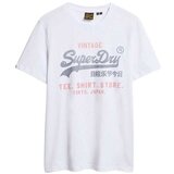Superdry bela muška majica SDM1012212A-01C Cene