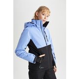 Defacto Fit Water Repellent Regular Fit Hooded Fleece Lined Jacket Cene
