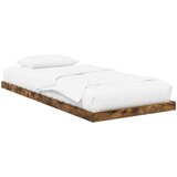  Posteljni okvir Dimljeni oreh 75 x 190 cm Konstruiran les, (5000121240) | Shoptok.si