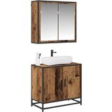 vidaXL set namještaja za kupaonicu 2 pcs staro drvo 65 x 33 x 60 cm | shoptok.hr