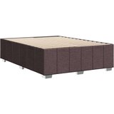 vidaXL okvir za krevet bez madraca tamnosmeđi 160x200 cm od tkanine | shoptok.hr