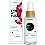 I WANT YOU NAKED Sweet Roses Pure Aloe Hand Cream | Shoptok.si