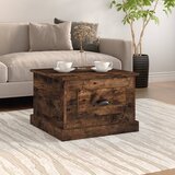  Stolić za kavu boja hrasta 50 x 50 x 35 cm konstruirano drvo | shoptok.hr