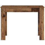 vidaXL Pisalna miza starinski les 100x45x75 cm inženirski les | Shoptok.si