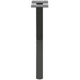  Noge za klub stolić u obliku slova X, 2 kom, antracit, 38 x (42-43) cm, čelik | Eponuda.ba