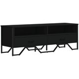 Maison Chic TV omarica - TV enota - Televizijska omarica črna 122x34x41 cm inženirski les, (21700624) Cene