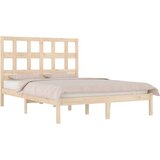  Posteljni okvir iz trdne borovine 200x200 cm, (20648417) | Shoptok.si