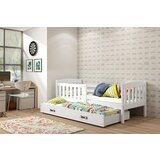 BestBed DJEJI KREVET KUBUS 2 S DODATNIM LEAJEM - BIJELA | shoptok.hr