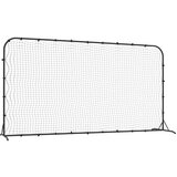 The Living Store Odbojna mreža za nogomet črna 366x90x183 HDPE - Odbojna Mreža Za Nogomet, (21417478) | Shoptok.si
