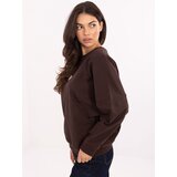 RUE PARIS Sweatshirt-RV-BL-A877.19P-dark brown | Shoptok.si