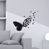  Okrasna nalepka "Butterflies Silhouettes" (31 cm x 31 cm) Cene