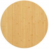 Stolna ploča Ø80x4 cm od bambusa | shoptok.hr