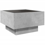  Stolić za kavu LED siva boja betona 50x50x30 cm drveni | Eponuda.com