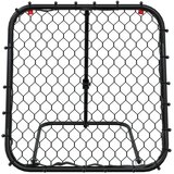 Nogometna mreža za odbijanje podesiva crna 84x73x60-80 cm čelik | Eponuda.com