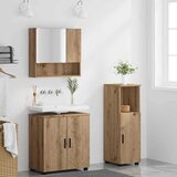  Set namještaja za kupaonicu 3 kom. Umjetnički hrast | shoptok.hr