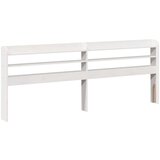 vidaXL Posteljni okvir z vzglavjem brez vzmetnice bel 180x200 cm | Shoptok.si