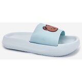 Boto Women's Foam Slippers With Bear Blue Lalon | shoptok.hr