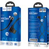 hoco. USB kabel za pametni telefon, micro USB, kotni 90°, 1.2 m, črn - U37 Long Roam, Micro USB, BK | Shoptok.si