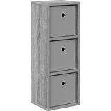 Kreveta s ladicama Siva Sonoma 25,5 x 22 x 69,5 cm | shoptok.hr