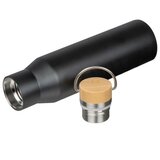  BOCA TERMO METALNA 550ML S DRVENIM POKLOPCEM MACMA 8389303 CRNA | Shoptok.si
