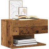  Zidni noćni ormarići 2 kom boja starog drva | shoptok.hr