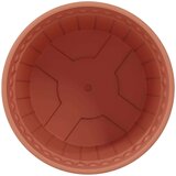  Okrugla saksija za cveće 6 pcs Crvena cigla Ø 19 x 16 cm - Crvena cigla Ø 19 x 16 5 cm 6 | shoptok.hr