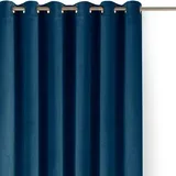 Filumi Plava zavjesa za djelomično zamračenje od samta 200x300 cm Velto –