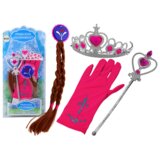  Set dodataka za malu princezu - Štapić, Rukavica, Kruna, Pletenice Cijene