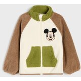 Sinsay Flis majica s patentnim zatvaračem i vezom Mickey Mouse | shoptok.hr