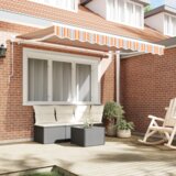 vidaXL Zamenjava tkanine za tendo 2.5x2 m Okrogla črta | Shoptok.si