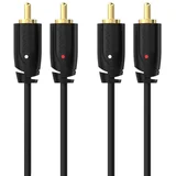 SINOX SXA04205 5 m 2 RCA cinch M - 2 RCA cinch M avdio kabel