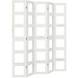 Maison Chic Paravan - Sobne pregrade 5-delni bel trden les pavlovnije, (22111510) | Shoptok.si