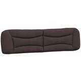 Maison Chic posteljno vzglavje - vzglavna omarica - vzglavna stranica temno rjava 200 cm blago, (21704110) | Shoptok.si