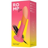 ROMP Dizi - fleksibilni silikonski dildo (rozo-narančasti) | shoptok.hr