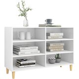  Komoda bijela 103,5 x 35 x 70 cm od konstruiranog drva | shoptok.hr