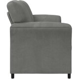 SOFA za dvije osobe Tamnosiva 138 x 83 x 95 cm Baršun | shoptok.hr