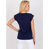 BASIC Feel Good T-shirt-RV-TS-4833.31P-navy blue | Shoptok.si