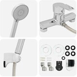  Set glave tuša Krom G 1 / 2 inča Mjed | shoptok.hr