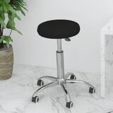Maison Chic Vrtljiv pisarniški stol - računalniški stol črno umetno usnje, (21784352) | Shoptok.si