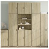 vidaXL Visoka komoda boja hrasta 80x42 5x249 cm od konstruiranog drva | shoptok.hr