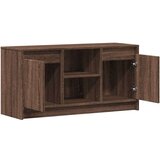 TV ormarić s LED svjetlima boja hrasta 100x34x50 cm drveni | shoptok.hr