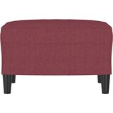  Tabure crvena boja vina 60 x 50 x 41 cm od tkanine | shoptok.hr
