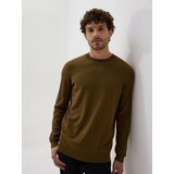 Reserved džemper s visokim udjelom viskoze - maslinasto | shoptok.hr