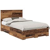  Krevetna konstrukcija Staro drvo 120 x 190 cm Konstruirano drvo Cijene