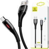 Usams U-TONE MICROUSB BRIDED KABEL 1,2M ZA POLNJENJE 2A ČRN, (21980344) | Shoptok.si