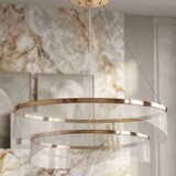 Toolight Viseća stropna lampa G146-2CP gold | shoptok.hr